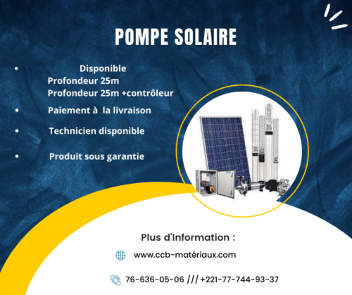 Pompe Solaire